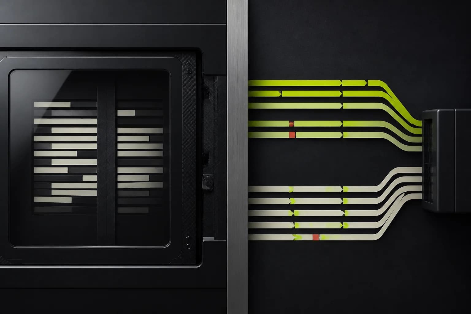 Protected context lines return to a local identity vault where authorized mappings remain separated